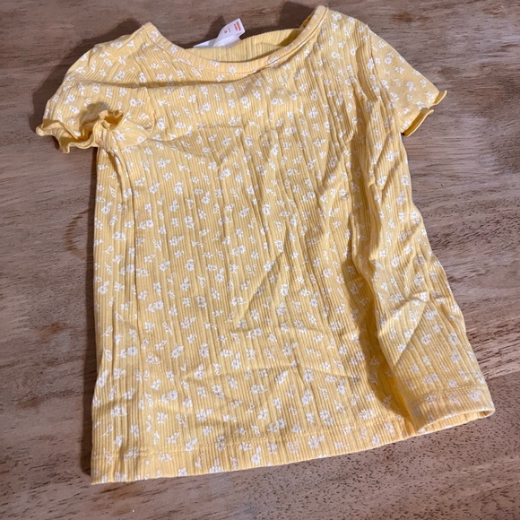 Cat & Jack Other - Yellow Floral Kids Shirt